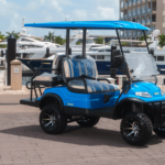 Premium golf cart ideal for golf courses and resorts in Nassau, Bahamas